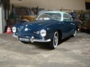 VW Karman Ghia 1957 bez pudła 1:18 Solido