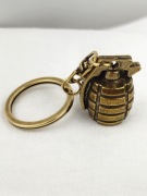 NOWY Brelok do kluczy breloczek granat Vintage