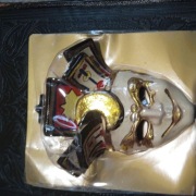 Maska wenecka ceramiczna - lata 70