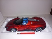 Bburago Ferrari Daytona SP3,  bordowe, skala 1:18