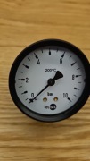 Tytuł  Manometr  do wysokich temperatur 200 °C  0-10 bar 1/4"