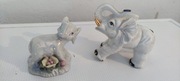 Słoniki z porcelany 25zł