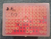 Pudełko pojemnik na końcówki tipsy do pipet automatycznych