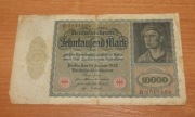 Niemcy - BANKNOT - 10000 Marek 1922