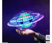 BOOMERANG BALL LATAJĄCA KULA UFO PIŁKA ŚWIECĄCA STEROWANA RĘKĄ .