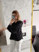 Koszula czarna damska 