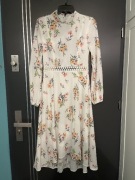 Boohoo sukienka modny wzór kwiaty floral hit blog nowa roz.38