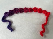 Bransoletka handmade serduszka