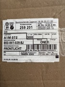 Lampa lewa (strona kierowcy) Audi A4 B8 przedlift