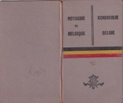 Stary dowód rejestracyjny pojazdu. Belgia. Lata 50 te XX w.