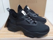 wsuwane czarne sneakersy marki Steve Madden roz. 37 wkładka 23,5 cm nowe