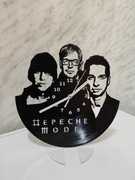 Zegar wiszący z płyty winylowej 30 cm - Depeche Mode 