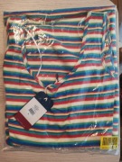 Hilfiger Denim nowa sukienka midi roz. XXS kolorowe paski bawełna