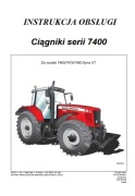Instrukcja obsługi Massey Ferguson MF 7465, 7475, 7480 Dyna VT PL