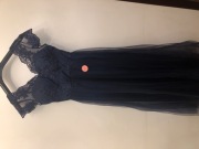 Piękna granatowa sukienka Chi Chi London r.10 NOWA