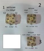Kondensatory zmienne AM-FM MITSUMI