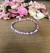 Bransoletka Agat Ognisty