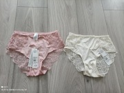 Majtki koronkowe  nowe esotiq wysoki stan nowe 2 pary 