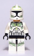 Figurka LEGO sw0298 Clone Trooper zniszczona mocno 