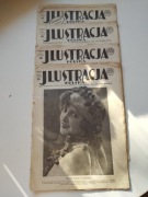4 numery Ilustracji Polskiej z 1932 roku nr 39,40,43,47