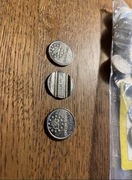 Żetony Kampingi Parkingi Francja Euro-Relais - 87 sztuk