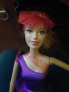 Lalka Barbie z gitarą Gwiazda Rocka Mattel