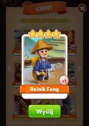 Karta Rolnik Feng Coin Master 