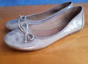 Baleriny Tamaris SKÓRA Roz 39