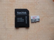 Karta pamięci SDHC microsd SanDisk Ultra 16 GB + adapter