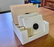 Organizer na tarcze strzeleckie pojemnik do przechowywania tarcz