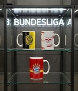 Bundesliga zestaw prezentowy dla niego 3 kubki dla kibica piłki nożnej 