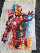 Nowy plakat na płótnie 40x60cm Marvel Iron Man