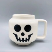 Ceramiczny Kubek z Motywem Głowy Ludzika LEGO 250 ml – Stylowy