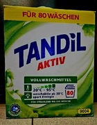 Proszek do prania uniwersalnego Tandil 80prań z Niemiec