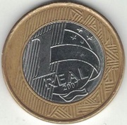 Brazylia 1 real 2007 27 mm nr 3