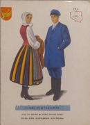 Pocztówka strój piotrkowski 