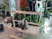 Stojak na 9 koników plus 5 Hobby Horse i akcesoria 
