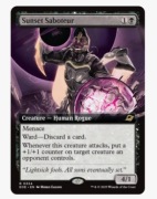 MTG Sunset Saboteur 0334 Extended Art - Edge of Eternities
