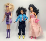 Lalki Barbie z ubrankami i akcesoriami 3 sztuki OKAZJA!