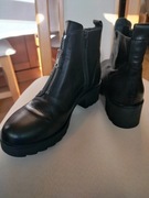 ZIGN__BOTKI DAMSKIE CZERŃ SKÓRA NATURALNA__39