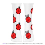 Skarpetki 'Biedronki'; Rozmiar: 41-45