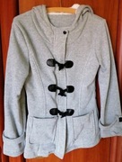 Bluza Damska z Kapturem Szara Nowa M