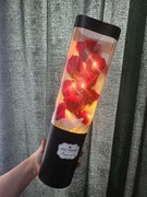 Zestaw świecące róże Led w pudełku 