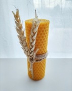 Świeca z węzy pszczelej 