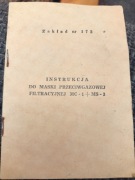 Instrukcja do maska przeciwgazowa -filtracyjna MC-1 i MS-3