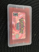 Karta konsoli z grami wideo GBA seria Pokemon FireRed