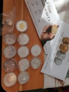 Sprzedam monety srebrne 11,5 Oz uncji kolekcja liść klonowy britannia kruge