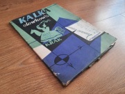 Kalka ołówkowa niebieska A4 firmy KRAK 1961 rok , PRL , 