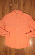 Koszula Dressmann r. M pomarańczowa dł rękaw bawełniana 