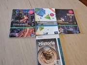książki do liceum klasa 2 Matematyka Fizyka Historia Geografia